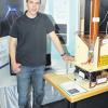 In der Kategorie Physik trat Christoph Rehekampff aus Landsberg mit einer selbst konstruierten Tesla-Spule bei „Jugend forscht“ an.  