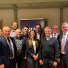 Neuwahlen beim CSU-Stadtverband Friedberg (von links): Paul Trinkl, Marcel Bagdons, Manfred Losinger, Florian Fleig, Bezirksrat Tomas Zinnecker, Florian Wurzer, Susannah Lindermeier, Rainer Scheuffele, Peter Gürtler, Landrat Dr. Klaus Metzger, Peter Tomaschko MdL und Reiner Hurler.