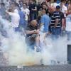 Bei Zusammenstößen zwischen englischen und russischen Hooligans in Marseille gab es mehrere Verletzte