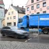 Wegen einer Baustelle im Ichenhauser Süden müssen Lastwagen in Kürze umgeleitet werden. Damit sie an der Kreuzung am Kasteck (im Foto) durchkommen, haben Fahrer, die aus oder in Richtung Neue Bahnhofstraße fahren, Vorfahrt.  	