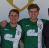 Die Brüder Kevin (links) und Robin Streit übernehmen beim TSV Schiltberg als Spielertrainer.  	
