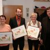 Ihnen galt der besondere Dank von Pfarrer Werner Dippel: (von links) Christa Bauer, Lorenz Preschl und Gertraud Jester.