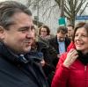 SPD-Chef Sigmar Gabriel und Malu Dreyer, Ministerpärsidentin von Rheinland-Pfalz. 