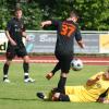 Der TSV Nördlingen (dunkle Trikots) entführte am letzten Spieltag noch einmal drei Punkte aus Mindelheim.