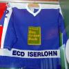 So sah das 1987er Trikot des ECD Iserlohn mit der Gaddafi-Werbung aus.