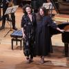 Linkes Bild: Pianissimo, Zwei Schwestern am Piano und in High Heels: Khatia und Gvantsa Buniatishvili am Klavier. Sopranistin Olga Peretyatko und das Orchester Prague Royal Philharmonic. Zwei besondere Konzerte mit unglaublichen Künstlerinnen.  	