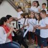 In einem Festgottesdienst feierten die Kinder der Schola St. Laurentius das 40-jährige Jubiläum ihres Chors. 	
