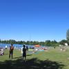 Noch hält sich die Zahl der Besucher an den heimischen Seen, wie etwa dem Radersdorfer Baggersee, in Grenzen. Mit dem Auftakt der Sommerferien könnte sich das allerdings ändern.