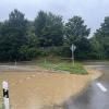 Starker Regen setzte am Donnerstagabend in Wertingen und Roggden Straßen und Keller unter Wasser. Die Feuerwehr war mehrfach im Einsatz.