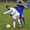 Klare Sache: Der BSV Neuburg II (rechts Hassan Kawa) gewann beim VfR Neuburg II (links Thala Ceglar) mit 3:1.  
