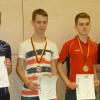 Die Sieger beim Kreisranglistenturnier in der Klasse Jungen: (von links) Michael Gross, Florian Deiml, James Ballert und der Sieger Robert Mann.