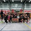 Mit einem 24:21-Auswärtssieg beim schärfsten Rivalen TSV Friedberg machten die Frauen der SG 1871 Augsburg/Gersthofen den Durchmarsch als Meister der Bezirksliga den Durchmarsch von der Bezirksklasse in die Bezirksoberliga perfekt. Foto: SG 1871 Augsburg/Gersthofen