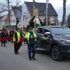 Der Gaudiwurm der Schlossfinken in Höchstädt war am Sonntag erneut ein Besuchermagnet. Für die Wagen und Fußgruppen der närrischen Parade gab es viel Beifall.