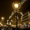 Die Weihnachtsbeleuchtung (hier in der Maximilianstraße) wird in diesem Advent nur bis 22 Uhr leuchten. 