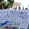 „Systemwandel statt Klimawandel“: Rund 100 Demonstranten liefen bei „Fridays for Future“ durch Neuburg