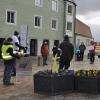 Knapp 30 Teilnehmer streiken in Donauwörth für das Klima