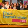 Kandidaten der FDP für die Wahl des Kreistags im März 2020. Mit dabei sind auch Vertreter zweier anderer Gruppierungen. 	