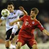 Thomas Müller rettete den Bayern in Valencia einen Punkt. Foto: Andreas Gebert dpa