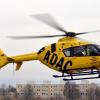 Der Rettungshubschrauber ist auf dem Dach des Klinikums in rund 58 Metern Höhe stationiert. 