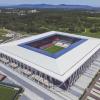 Die neue Arena am Freiburger Flughafen: das Europa-Park-Stadion.