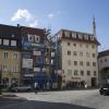 Ein Blick auf den Bereich am Sandauer Tor. Dort wird derzeit ein Haus saniert.