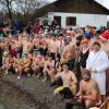 Das Silvesterschwimmen im Oberrieder Weiher ist Jahr für Jahr ein besonderes Erlebnis. 