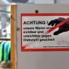 Die Zahl der Ladendiebstählen hat im vergangenen Jahr in Augsburg deutlich zugenommen.
