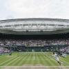 Matteo Berrettini gegen Novak Djokovic (vorn) im Endspiel bei Wimbledon. Wer 2022 auf dem Centre Court spielen wird, verrät der Spielplan zu Wimbledon mit allen Matches und Terminen mit Uhrzeit und Datum