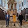 Thomas Seitz, Maria Rosendorfsky und Peter Bader begeisterten mit einem anspruchsvollen Osterkonzert zum Auftakt des musikalischen Frühlings in der Günzburger Frauenkirche.