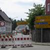 Voraussichtlich noch bis zum Ende dieser Woche wird das Teilstück der Babenhauser Straße (B 300) von der Einmündung in die Nattenhauser Straße bis zur Einmündung in die Südstraße gesperrt bleiben. 