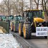 Auf dem Augsburger Plärrergelände sollen am Freitag erneut Landwirte protestieren.