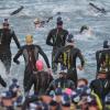 Unter den vielen Triathleten, die sich in Frankfurt beim Ironman in die Fluten des Langener Waldsees stürzten, waren mit Jürgen Lechner und Jochen Knorz auch zwei Starter des TSV Friedberg mit von der Partie. 