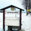 Und tschüss: Der Verkehrsausschuss des Kreises hat vorerst Abschied genommen vom Ausbau der Ortsverbindungsstraße zwischen Tiefenbach und Gannersthofen. Foto: plo