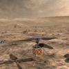 Bilder einer Simulation: Die US-Raumfahrtbehörde Nasa will einen Hubschrauber auf den Mars schicken.