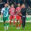 FCA-Trainer Maaßen (rechts) hat in Bremen gezeigt, dass er Bundesliga-Format hat.