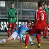 Nach einem neunmonatigen Studienaufenthalt in Italien steht Harald Falter beim SV Karlshuld wieder im Tor. Mit Nico Ledl (Nummer 8) gehört der 28-jährige Keeper zu den Stützen der Mösler.  
