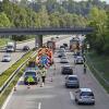 Auf der A96 bei Landsberg hat es einen schweren Unfall gegeben.