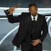 Mit dem Oscar für "Bester Hauptdarsteller", gewonnen mit "King Richard": Will Smith nun bei den Oscars.