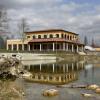 Das Restaurant Palladio am See nahe des Wohngebiets Supplycenter in Kriegshaber. 