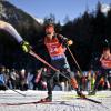 Im März 2024 starten die Biathleten in Soldier Hollow (USA). Hier gibt es alle Infos rund um Termine, Tickets und Strecke. Im Bild: Der Biathlon-Wettkampf am 17. Dezember 2023.