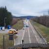 Unfall im Grenztunnel Füssen: Lange war der Tunnel gesperrt.