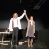 Toni Schatz und Susanne Feiner begeisterten mit der Krimikomödie "Mr. Green"  im B+ Zentrum Blossenau.