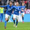 Hoffenheims Andrej Kramaric jubelt über sein Tor zum 1:1-Ausgleich gegen den FC Bayern München.