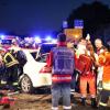 Auf der B312 bei Memmingen wurden am Sonntagabend bei einem schweren Verkehrsunfall sieben Menschen verletzt.