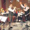 Mit Trumpet Town begeisterte Trompetensolist Christian Mayr die Konzertbesucher des Frühlingskonzertes der Blaskapelle Unterthürheim (Leitung Herbert Hornig ).