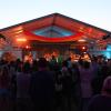 Eine stimmungsvolle Kulisse bot die Open-Air-Bühne den Besuchern des Reggae-Festivals in Wulfertshausen.