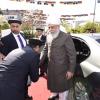 Kalif Hadhrat Mirza Masroor Ahmad reiste zur Eröffnung der neuen Moschee in Augsburg aus London an.