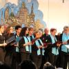 Der Jugendchor Break the Silence und der gemischte Chor des Liederkranzes Monheim sangen gemeinsam das Eröffnungslied.  	