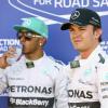 Das Duell im eigenen Rennstall geht weiter: Die Mercedes-Piloten Lewis Hamilton und Nico Rosberg.