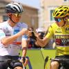 Auch bei der diesjährigen Tour de France läuft es auf ein Duell der beiden Radstars hinaus: Tadej Pogacar (l.) und Jonas Vingegaard.